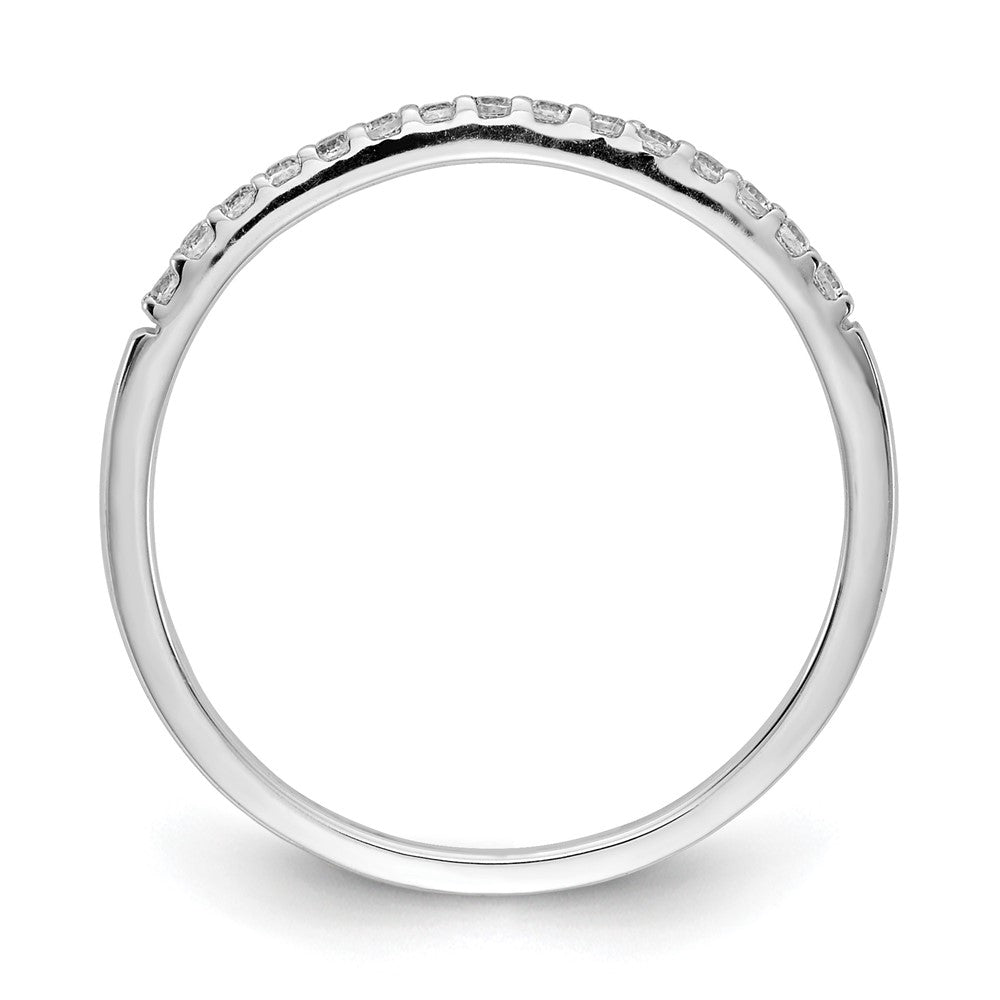 10K Weißgold 10K Diamant Ring