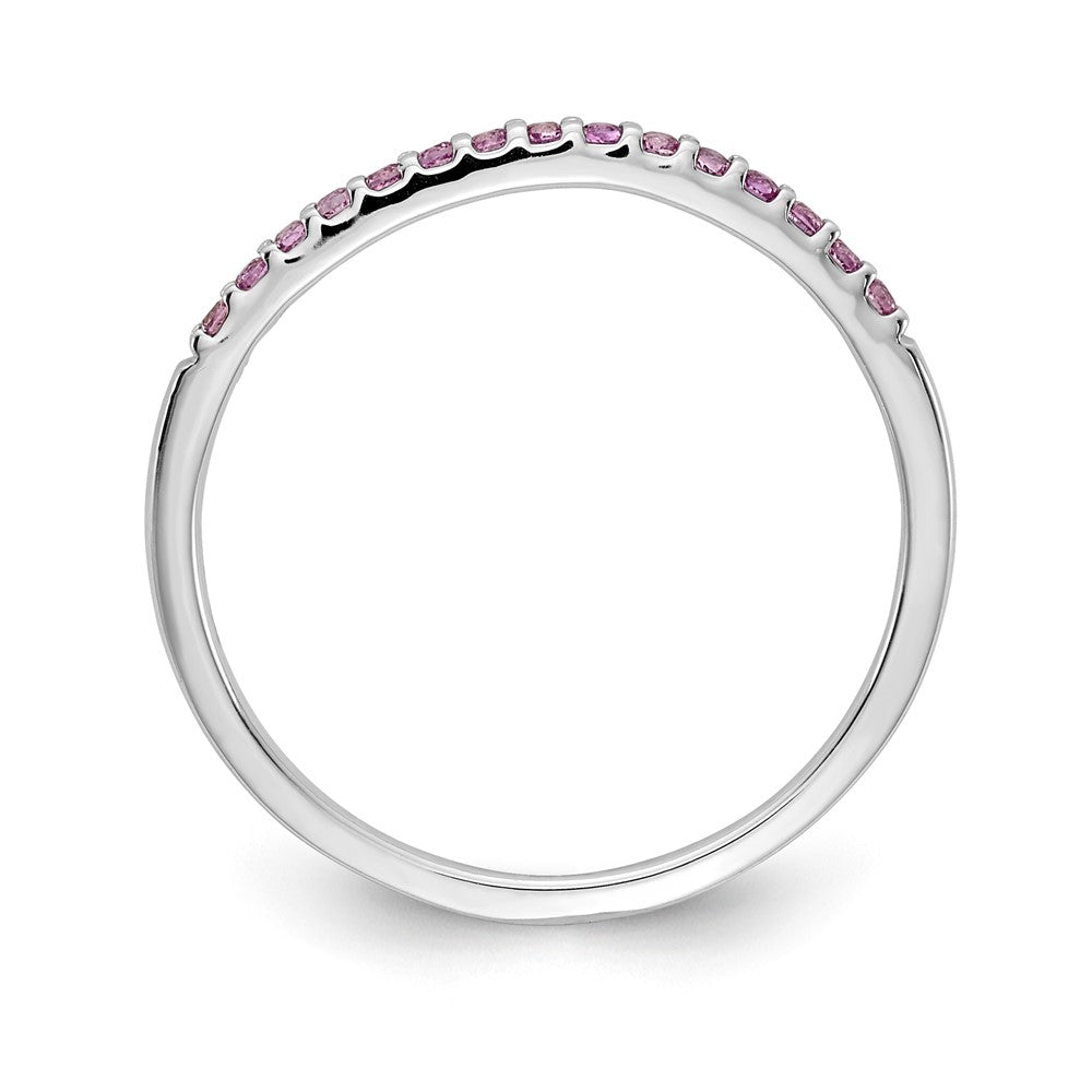 14K Gelbgold Rosa Saphir Ring