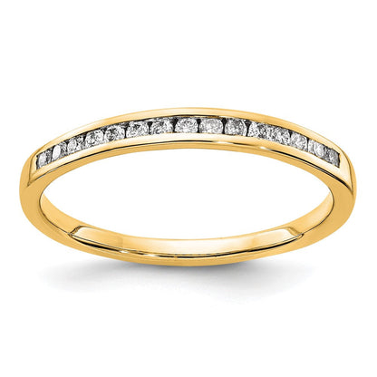 14K Gelbgold Diamant Ring