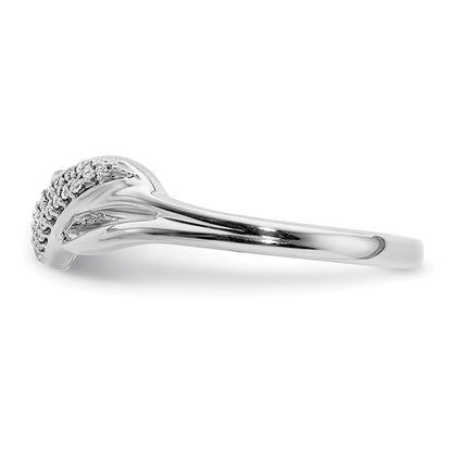 14K Weißgold Diamant Mode Ring
