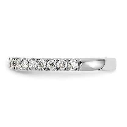 14K Weißgold 1/2 Karat Im Labor Gezüchtet Diamant Vs/si+ G+ Komplett Ehering Ring