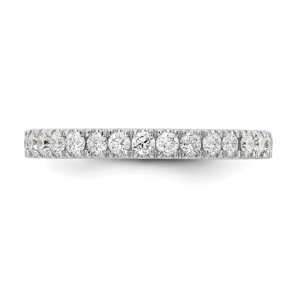 14K Weißgold 1/2 Karat Im Labor Gezüchtet Diamant Vs/si+ G+ Komplett Ehering Ring