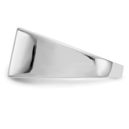 14K Weißgold Ring mit 0,25 ct. Laborgezüchteten Diamanten VS/SI+ G+ im Cluster-Design für Herren