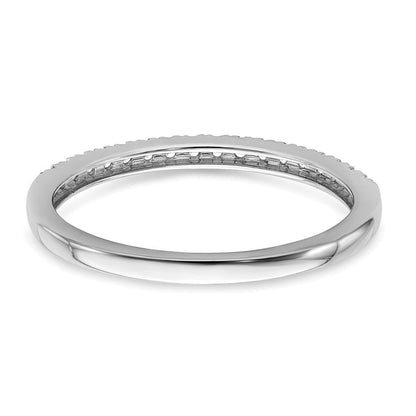 Pure Serenity 14K Weißgold Ehering mit 0,17 ct. im Labor gezüchteten Diamanten VS/SI