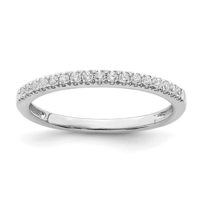 Pure Serenity 14K Weißgold Ehering mit 0,17 ct. im Labor gezüchteten Diamanten VS/SI