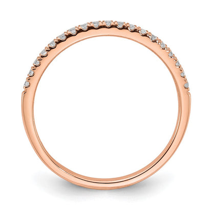 Pure Serenity 14K Roségold Ehering mit 0,17 ct. Laborgezüchteten Diamanten, VS/SI+ G+