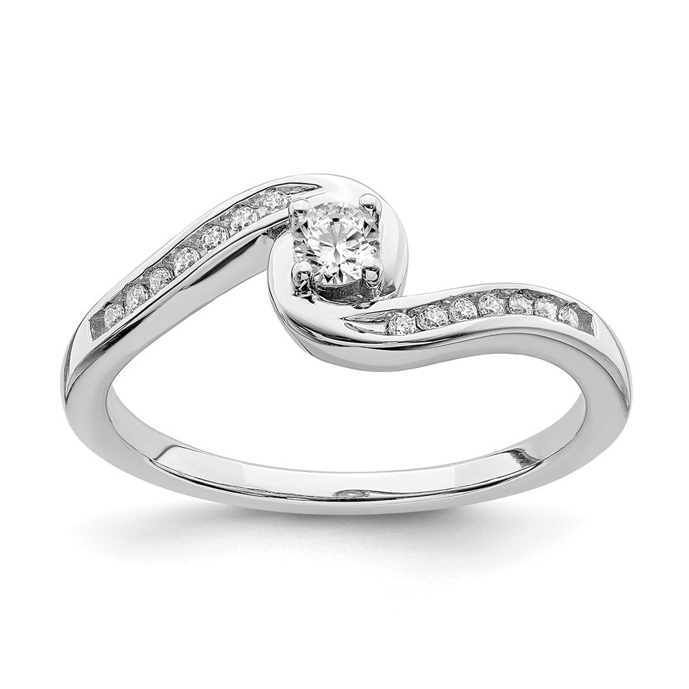10K Weißgold Hochzeit Set Use Rm6383b 002 0waa & Rm6383e 018