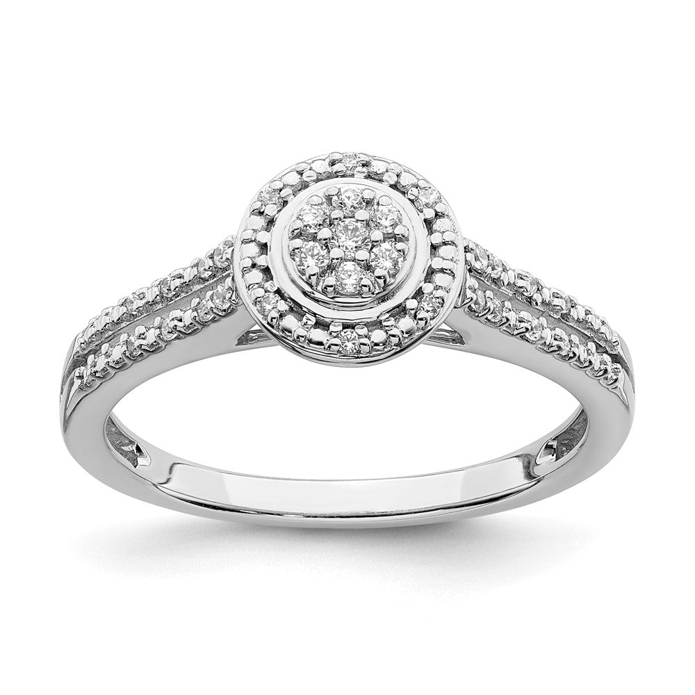 10K Weißgold Hochzeit Set Use Rm6393b 006 0waa & Rm6393e 016