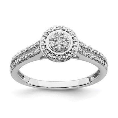 10K Weißgold Hochzeit Set Use Rm6393b 006 0waa & Rm6393e 016