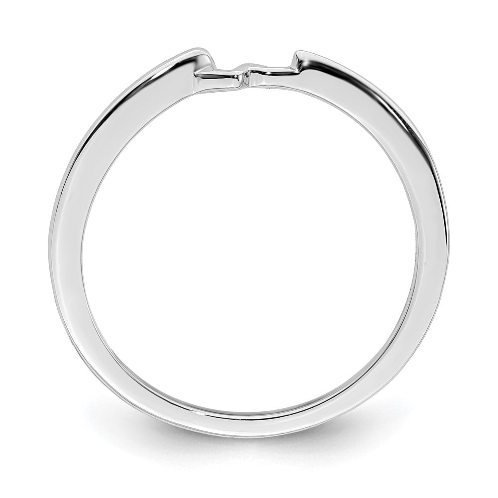 14K Weißgold Ring, passend