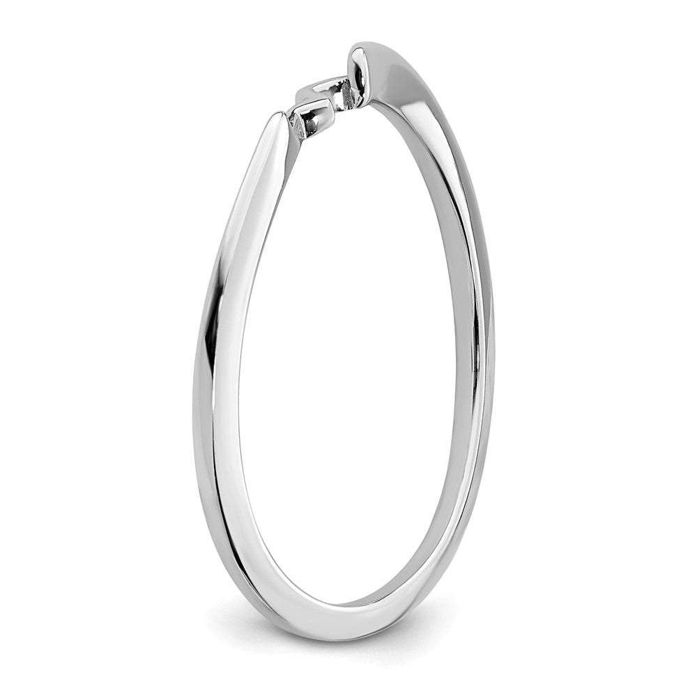14K Weißgold Ring, passend