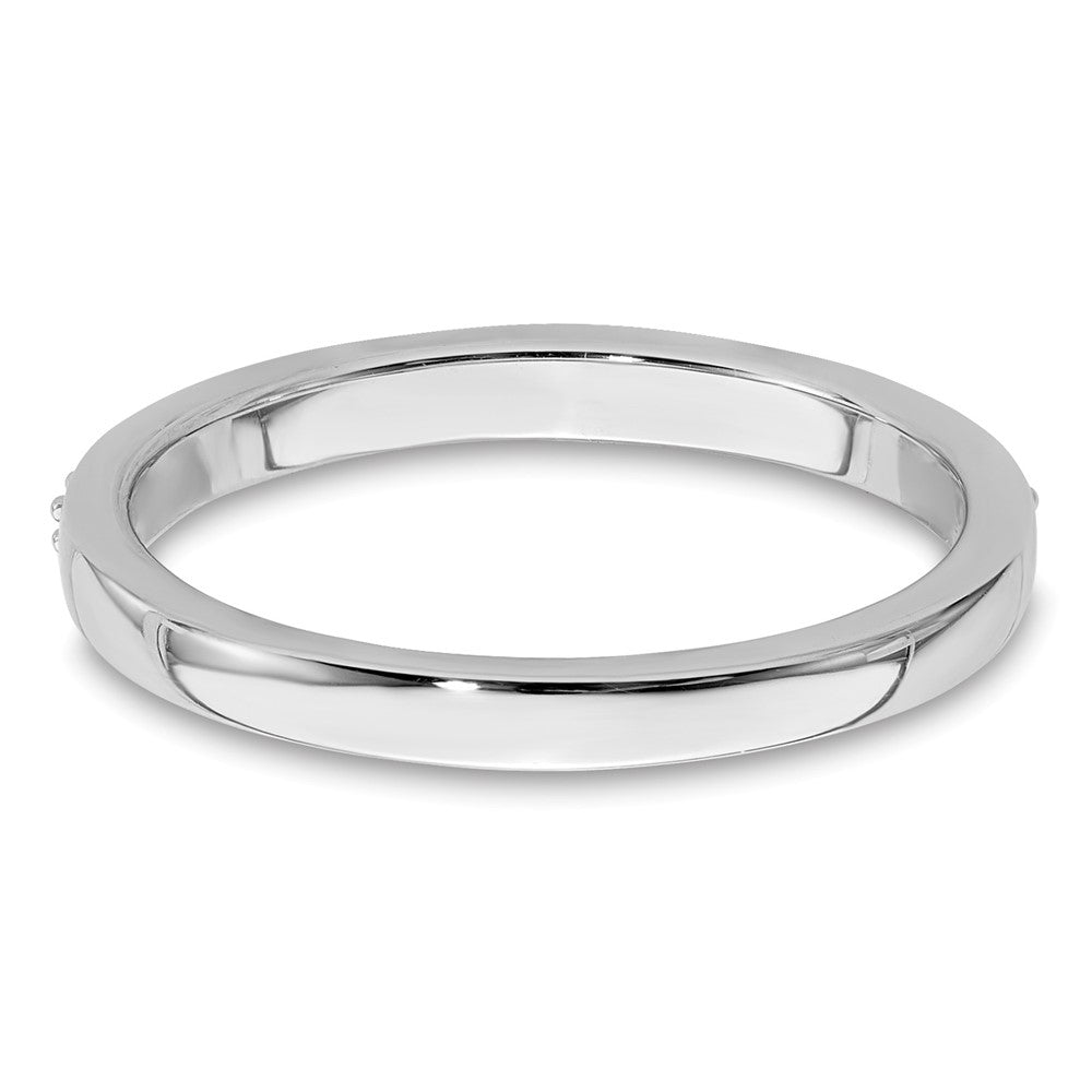Ehering aus 10K Weißgold mit 0,2 ct. im Labor gezüchteten Diamanten VS/SI+ G+