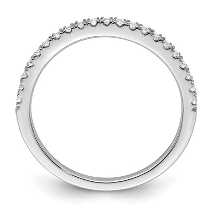 14K Weißgold Ehering mit 0,25 ct. Laborgezüchteten Diamanten VS/SI+ G+