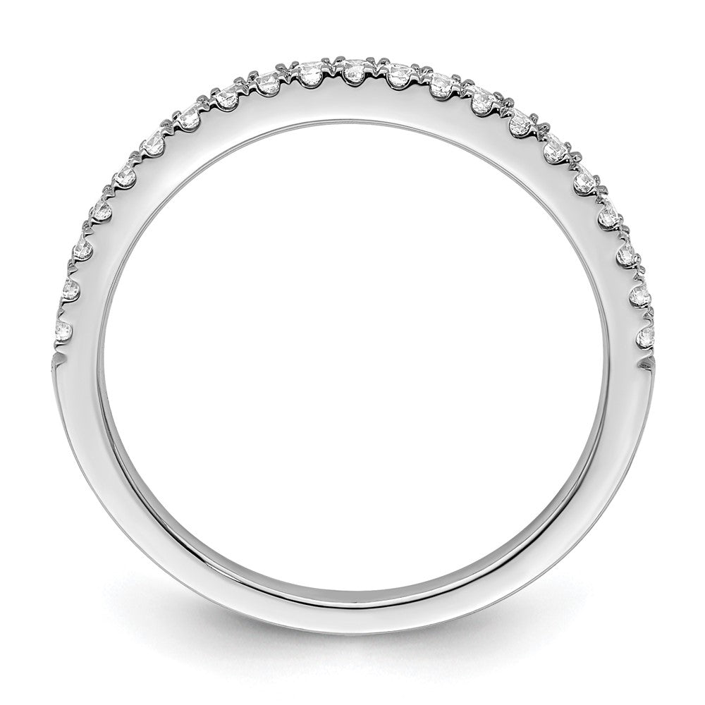 14K Weißgold Ehering mit 0,25 ct. Laborgezüchteten Diamanten VS/SI+ G+