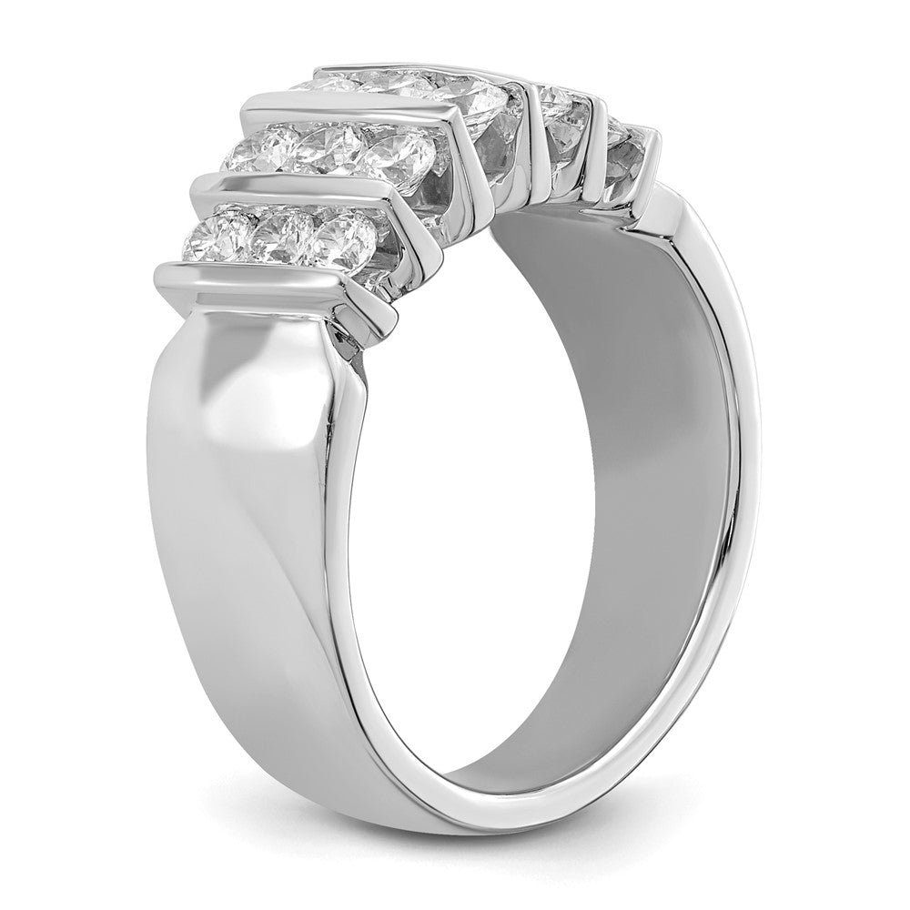 14K Weißgold Ring mit 1 ct. laborgezüchteten Diamanten, VS/SI