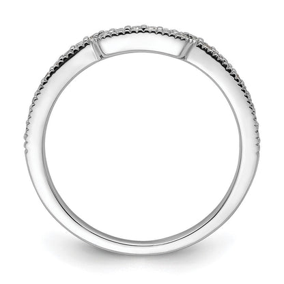 14K Weißgold Labor-Diamant VS/SI+ G+ Ehering