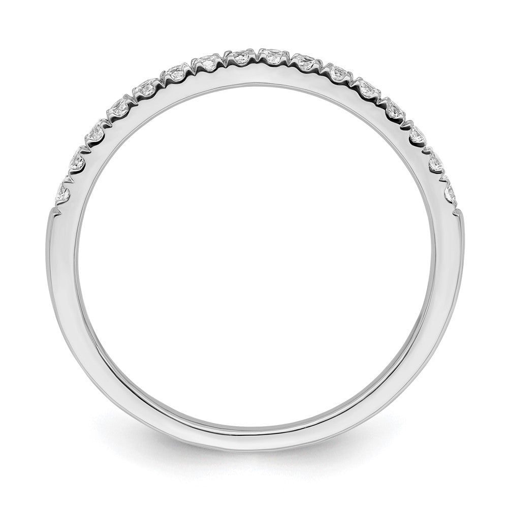 14K Weißgold Eheringe-Set, zweiteilig, 0,5 ct. Laborgezüchtete Diamanten VS/SI+ G+