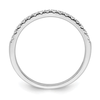 14K Weißgold Eheringe-Set, zweiteilig, 0,5 ct. Laborgezüchtete Diamanten VS/SI+ G+