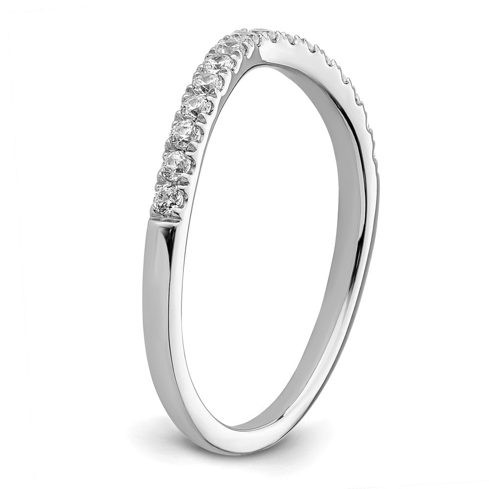 14K Weißgold 0,5 ct. Laborgezüchtete Diamant VS/SI+ G+ Eheringe im 2er-Set