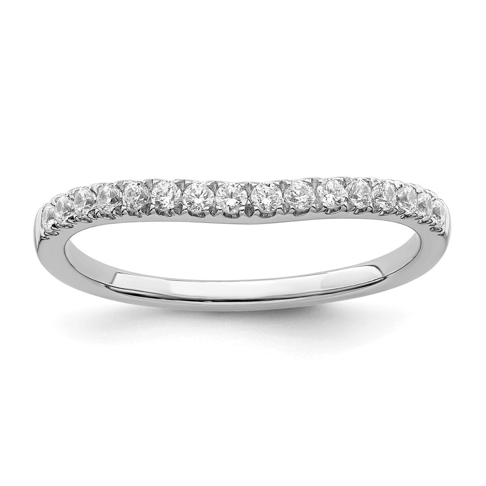 14K Weißgold 0,5 ct. Laborgezüchtete Diamant VS/SI+ G+ Eheringe im 2er-Set
