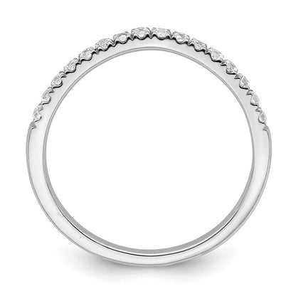 14K Weißgold Set aus 2 Eheringen mit Laborgezüchteten Diamanten VS/SI FGH
