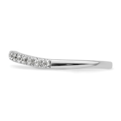 14K Weißgold Set aus 2 Eheringen mit Laborgezüchteten Diamanten VS/SI FGH