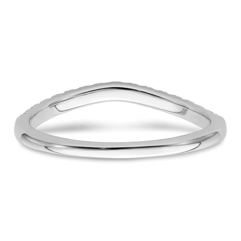 14K Weißgold Set aus 2 Eheringen mit Laborgezüchteten Diamanten VS/SI FGH