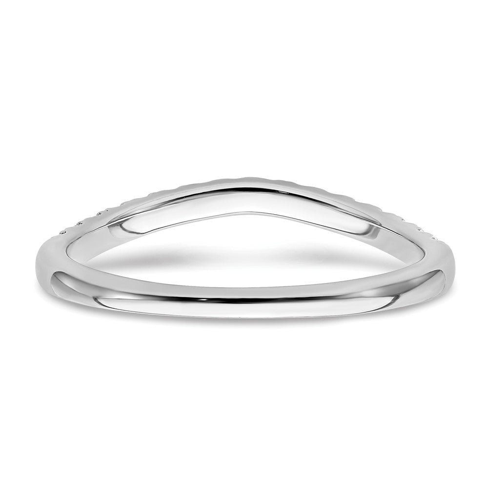 14K Weißgold Ehering-Set mit 2 Ringen, Labor gezüchtete Diamanten VS/SI+ G+