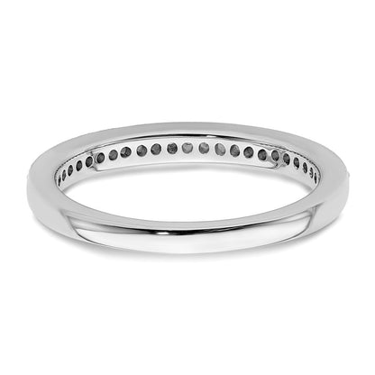14K Weißgold 1/6 Karat Diamant Komplett Ehering