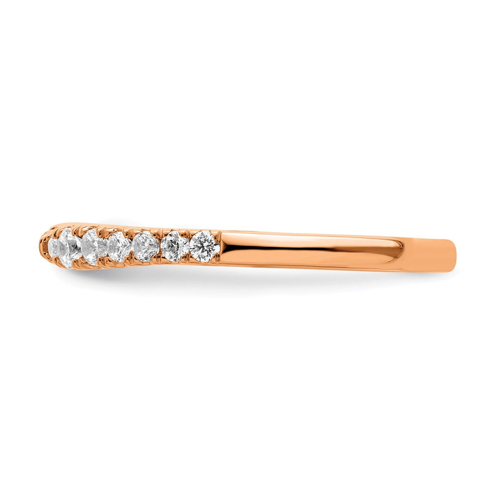 14K Roségold True Origin 1/4 Karat Im Labor Gezüchtet Diamant Vs D E F Fantasie Ring