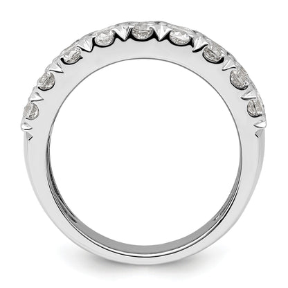 14K Weißgold Ring mit Laborgezüchteten Diamanten VS/SI+ G+