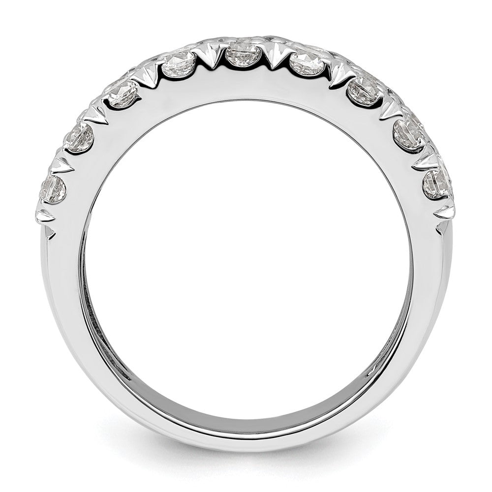 14K Weißgold Ring mit Laborgezüchteten Diamanten VS/SI+ G+