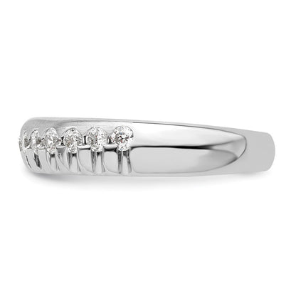 14K Weißgold Ring mit Laborgezüchteten Diamanten VS/SI+ G+