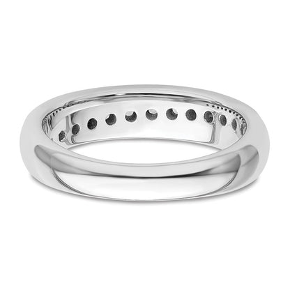 14K Weißgold Ring mit Laborgezüchteten Diamanten VS/SI+ G+