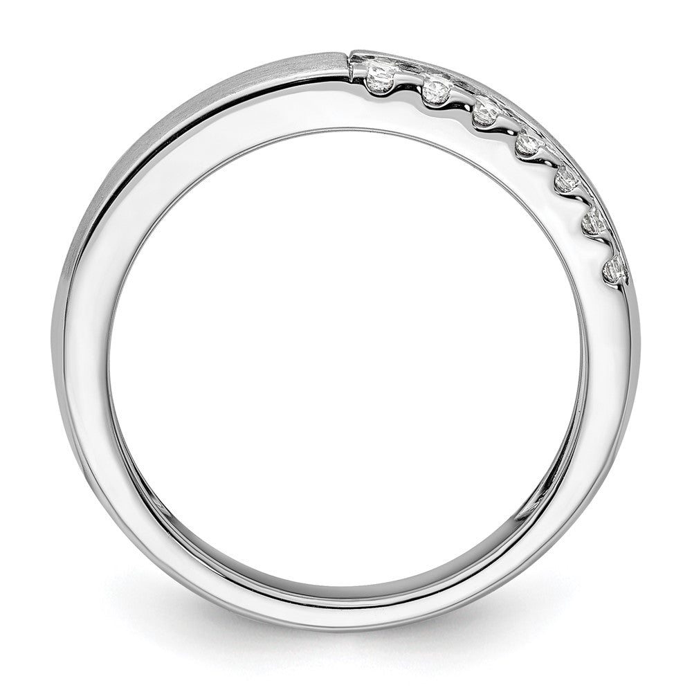 14K Weißgold Ring mit 0,375 ct. im Labor gezüchteten Diamanten VS/SI+ G+