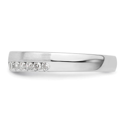 14K Weißgold Ring mit 0,375 ct. im Labor gezüchteten Diamanten VS/SI+ G+