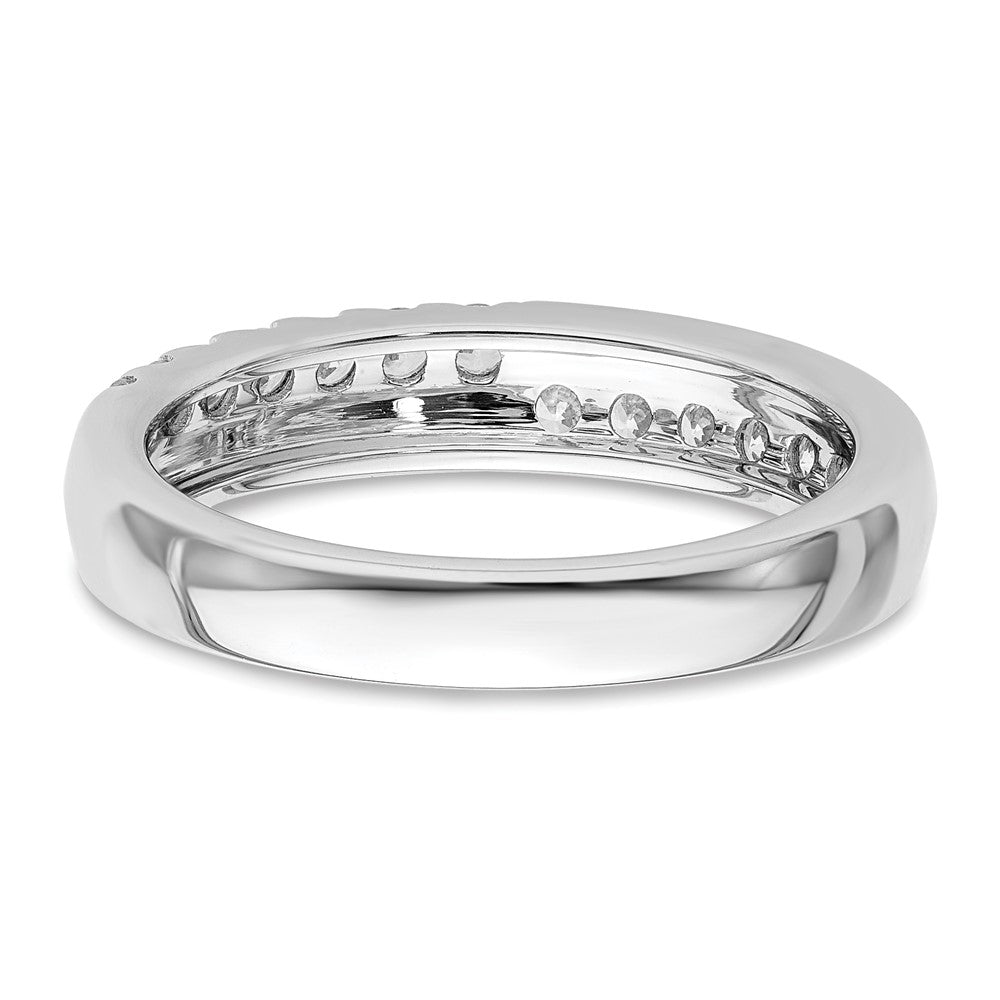 14K Weißgold Ring mit 0,375 ct. im Labor gezüchteten Diamanten VS/SI+ G+