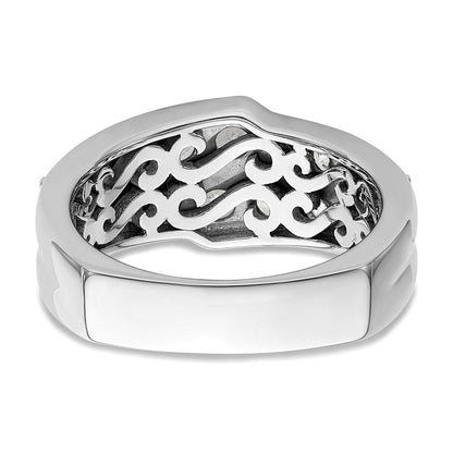 14K Weißgold Ring mit im Labor gezüchteten Diamanten VS/SI+ G+