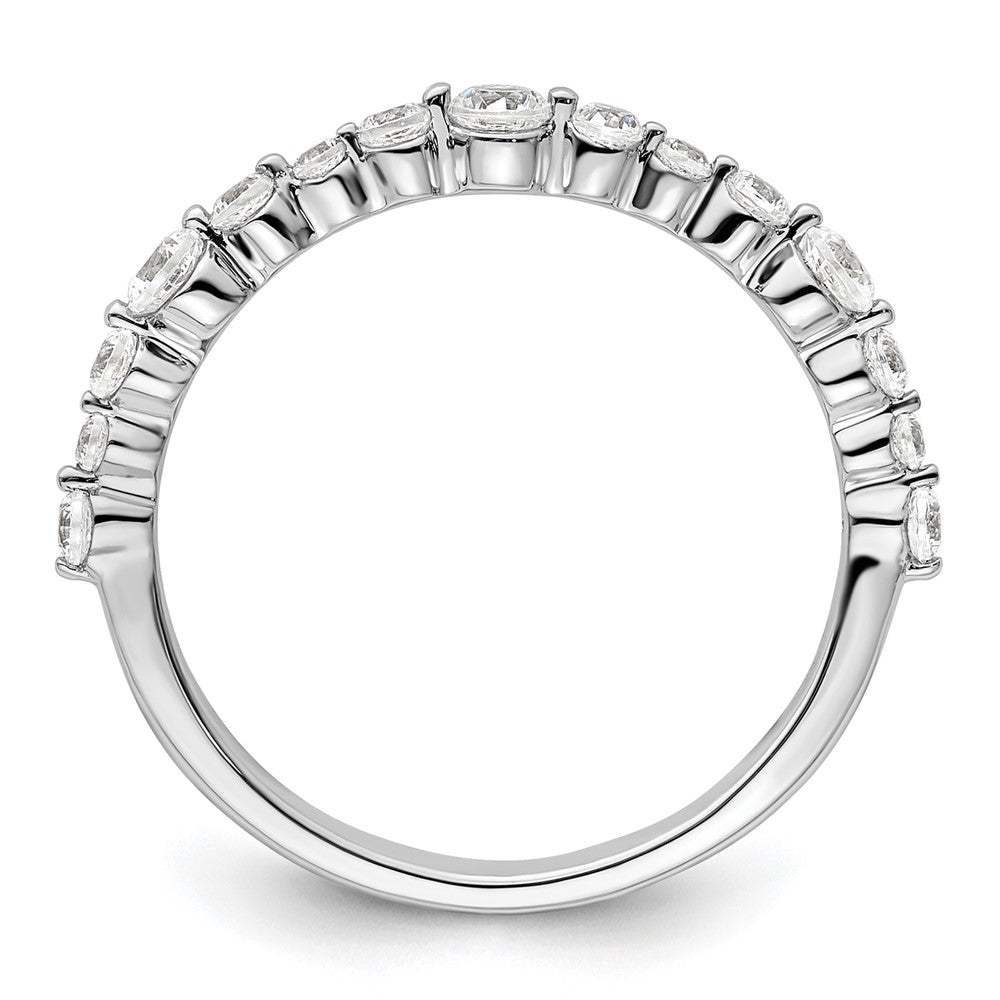 14K Weißgold Fashion-Ring mit 0,25 ct. im Labor gezüchteten Diamanten VS/SI+ G+