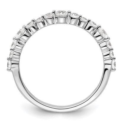 14K Weißgold Fashion-Ring mit 0,25 ct. im Labor gezüchteten Diamanten VS/SI+ G+