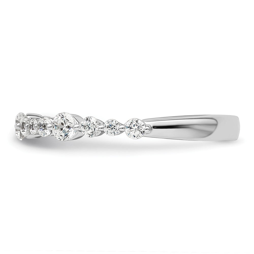 14K Weißgold Fashion-Ring mit 0,25 ct. im Labor gezüchteten Diamanten VS/SI+ G+