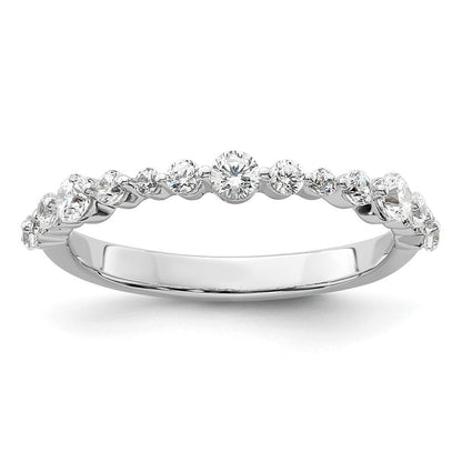14K Weißgold Fashion-Ring mit 0,25 ct. im Labor gezüchteten Diamanten VS/SI+ G+