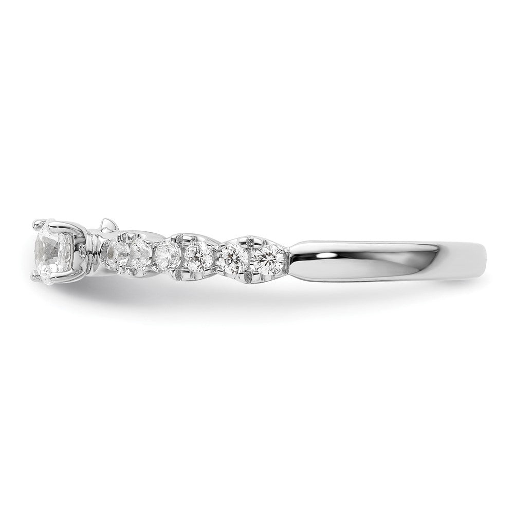 Two Promises 14K Weißgold Promise-Ring mit 0,375 ct. Laborgezüchteten Diamanten VS/SI+ G+