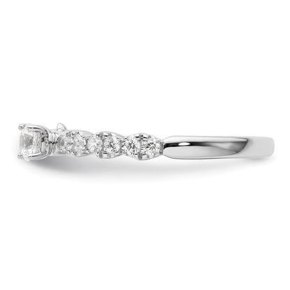 Two Promises 14K Weißgold Promise-Ring mit 0,375 ct. Laborgezüchteten Diamanten VS/SI+ G+