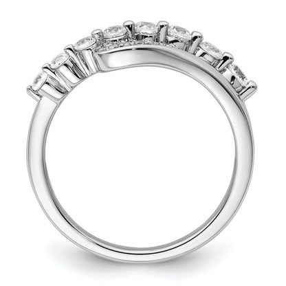 Ring aus 14K Weißgold mit 1,2 ct. laborgezüchteten Diamanten, VS/SI+ G+