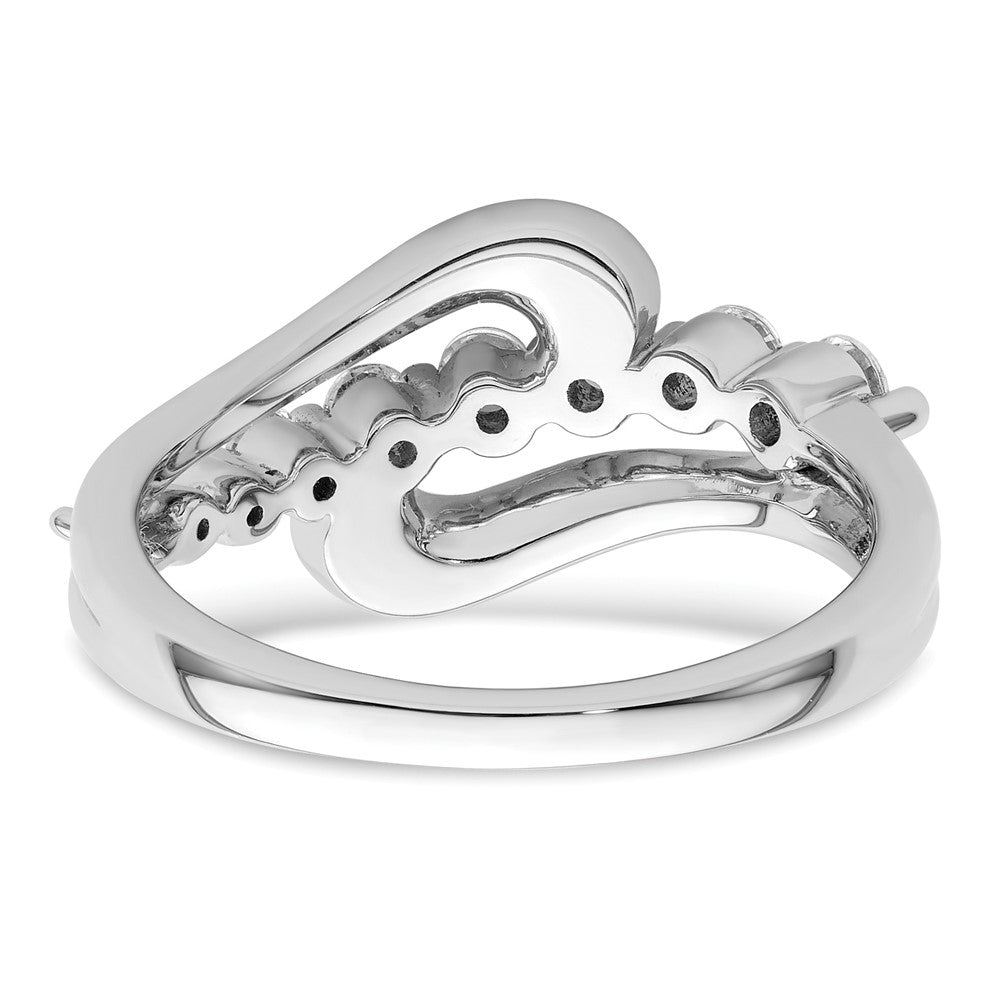 Ring aus 14K Weißgold mit 1,2 ct. laborgezüchteten Diamanten, VS/SI+ G+