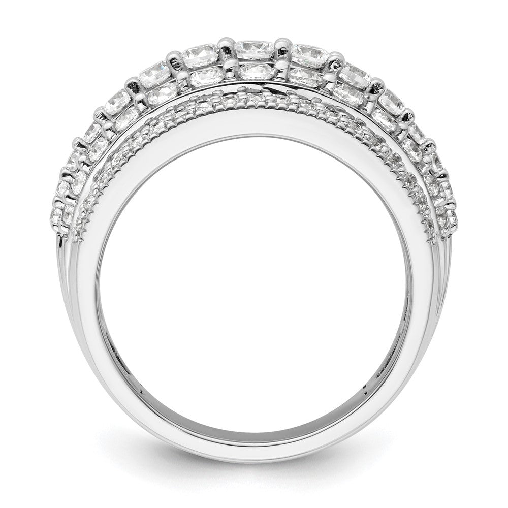 14K Weißgold 1,5 ct. Labor-gezüchteter Diamant VS/SI+ G+ Fashion-Ring