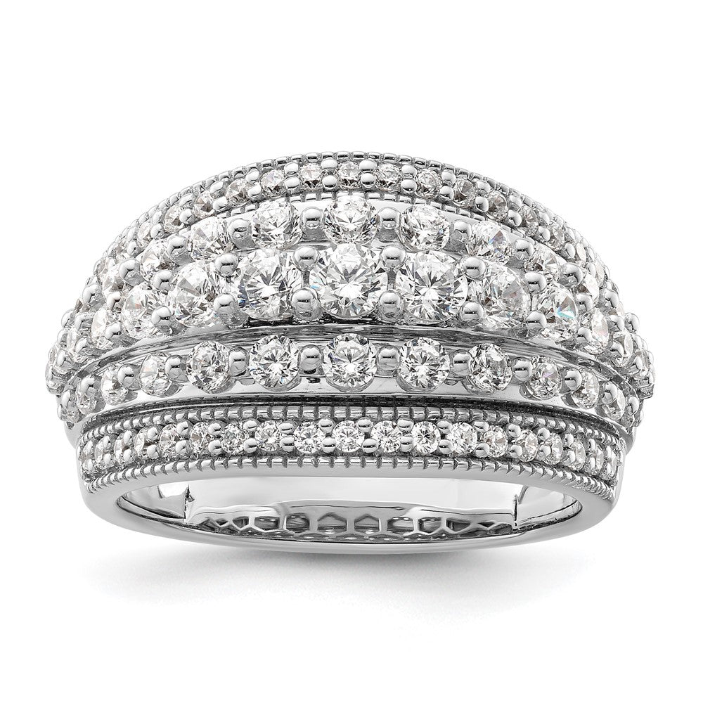 14K Weißgold 1,5 ct. Labor-gezüchteter Diamant VS/SI+ G+ Fashion-Ring