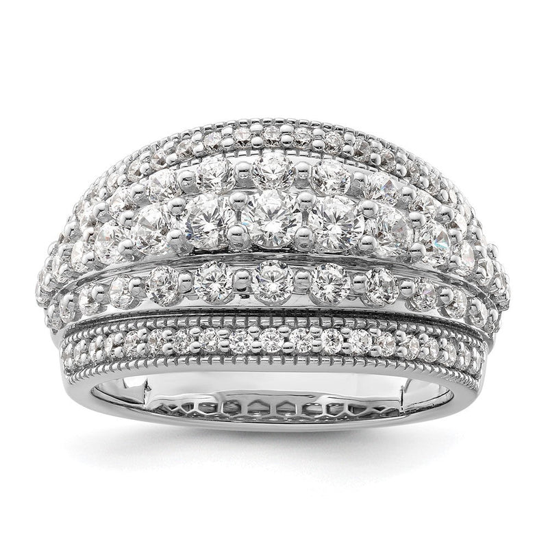 14K Weißgold 1,5 ct. Labor-gezüchteter Diamant VS/SI+ G+ Fashion-Ring