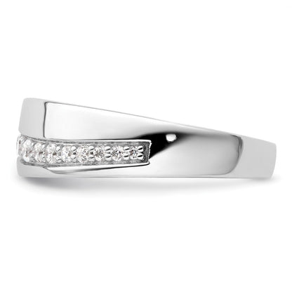 14K Weißgold True Origin Herren 3/8 Karat Im Labor Gezüchtet Diamant Vs D E F Ring